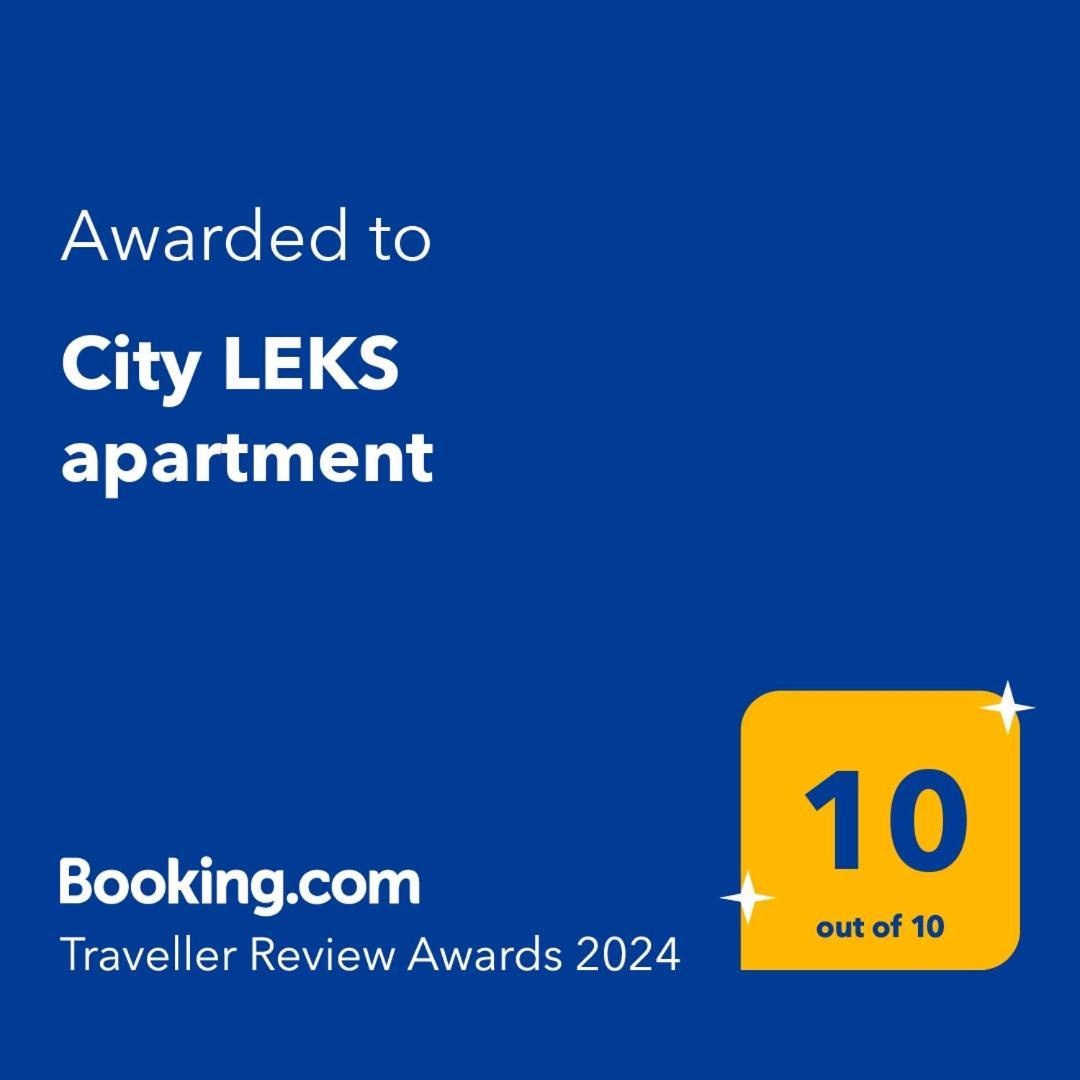 City Leks Apartment Skopje Exteriér fotografie